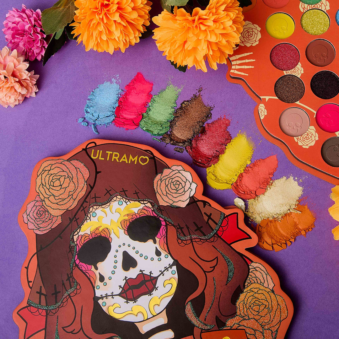 ULTRAMO Paleta Calavera de Difunto WC081 El Día de los Muertos | Herramientas | Accesorios | Maquillaje | Regalo