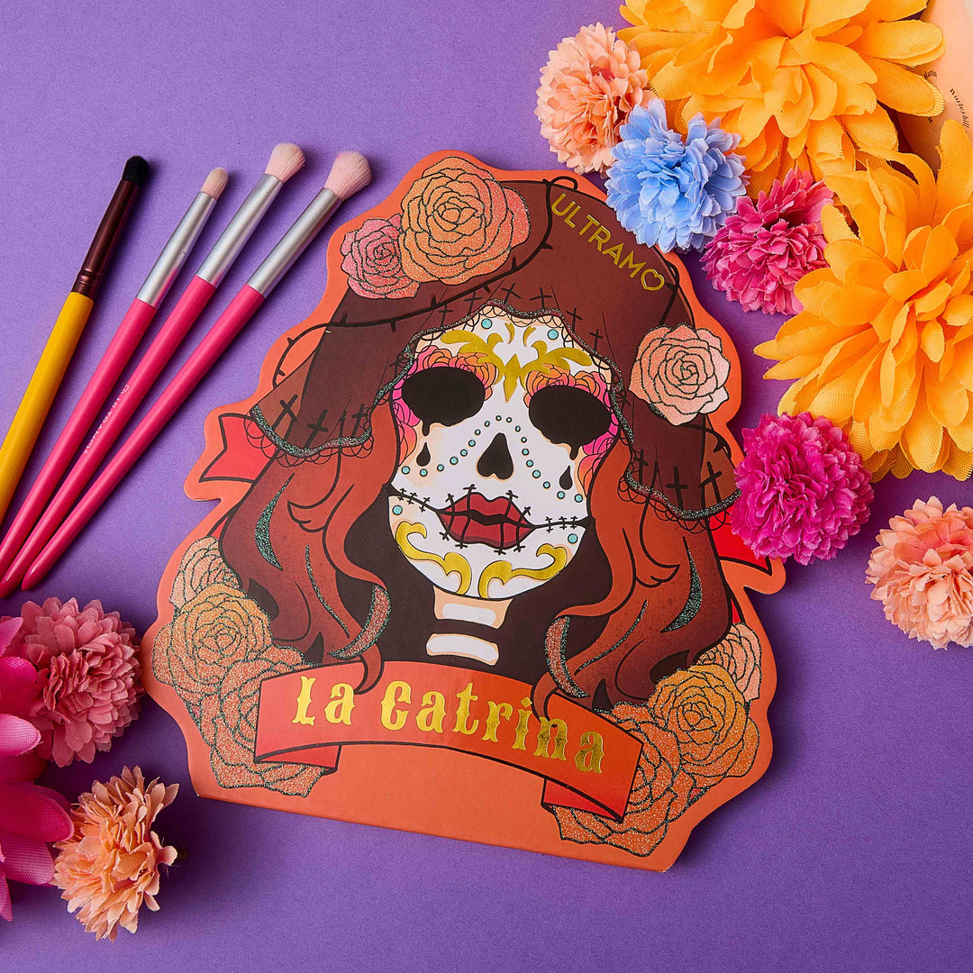 ULTRAMO Paleta Calavera de Difunto WC081 El Día de los Muertos | Herramientas | Accesorios | Maquillaje | Regalo