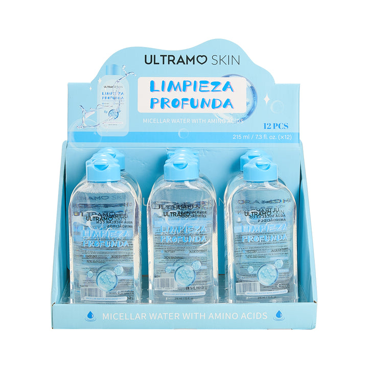 【Cajita】ULTRAMO Agua Micelar con Aminoácidos 215ml WC087