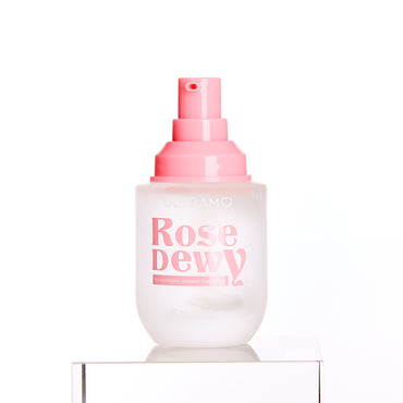 ULTRAMO Gel para antes del maquillaje en frasco de vidrio con sabor a rosa WC302
