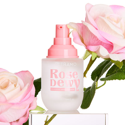 ULTRAMO Gel para antes del maquillaje en frasco de vidrio con sabor a rosa WC302