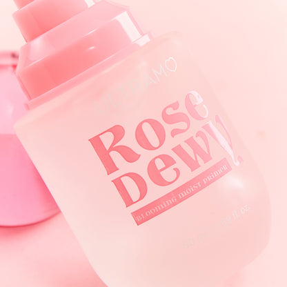 ULTRAMO Gel para antes del maquillaje en frasco de vidrio con sabor a rosa WC302
