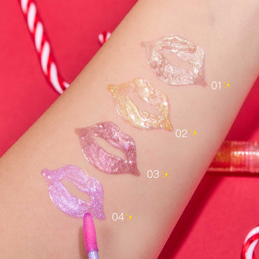 ULTRAMO 4PZ/Set Brillo Labial Radiante WD055