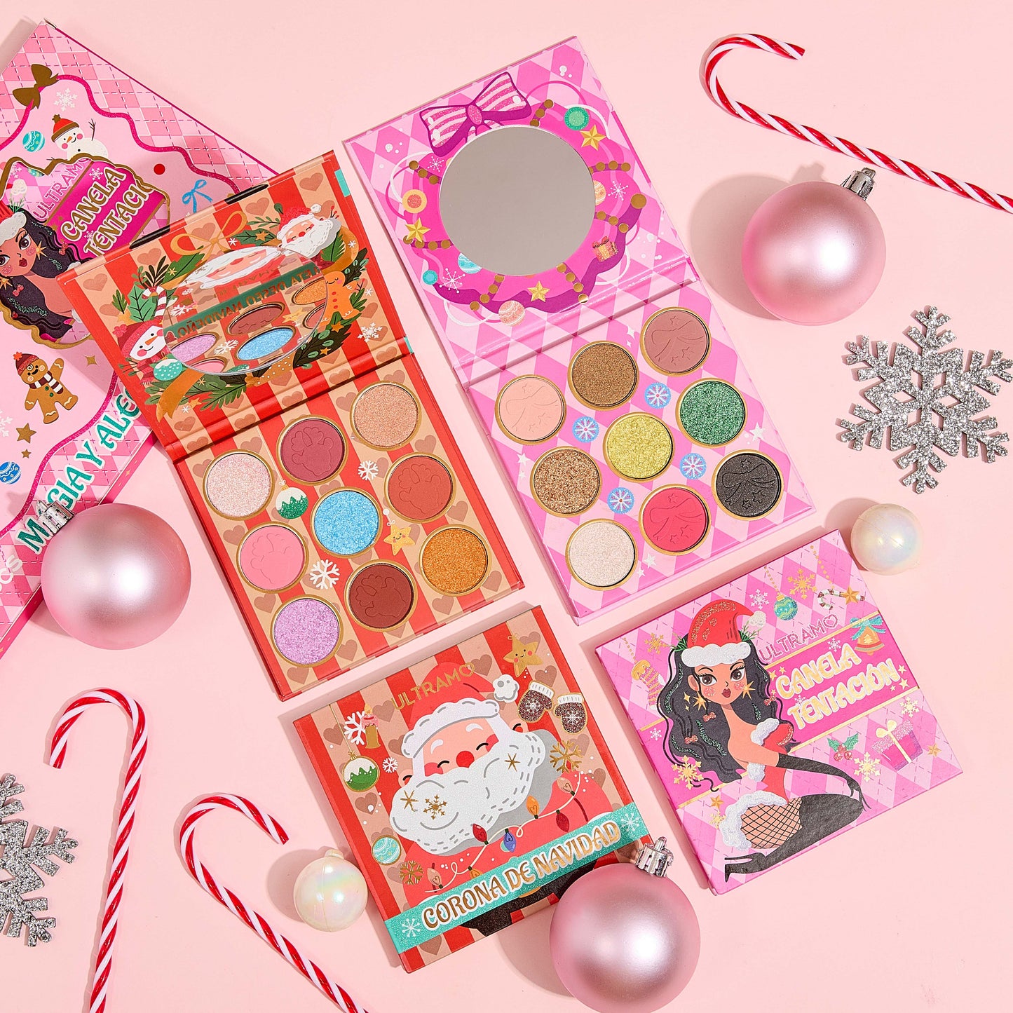 ULTRAMO 2PZ/Set Paleta Deseo Navideño WD075