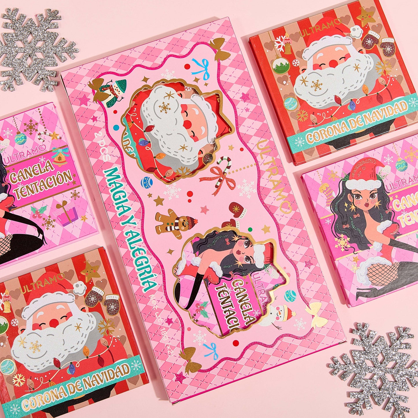 ULTRAMO 2PZ/Set Paleta Deseo Navideño WD075