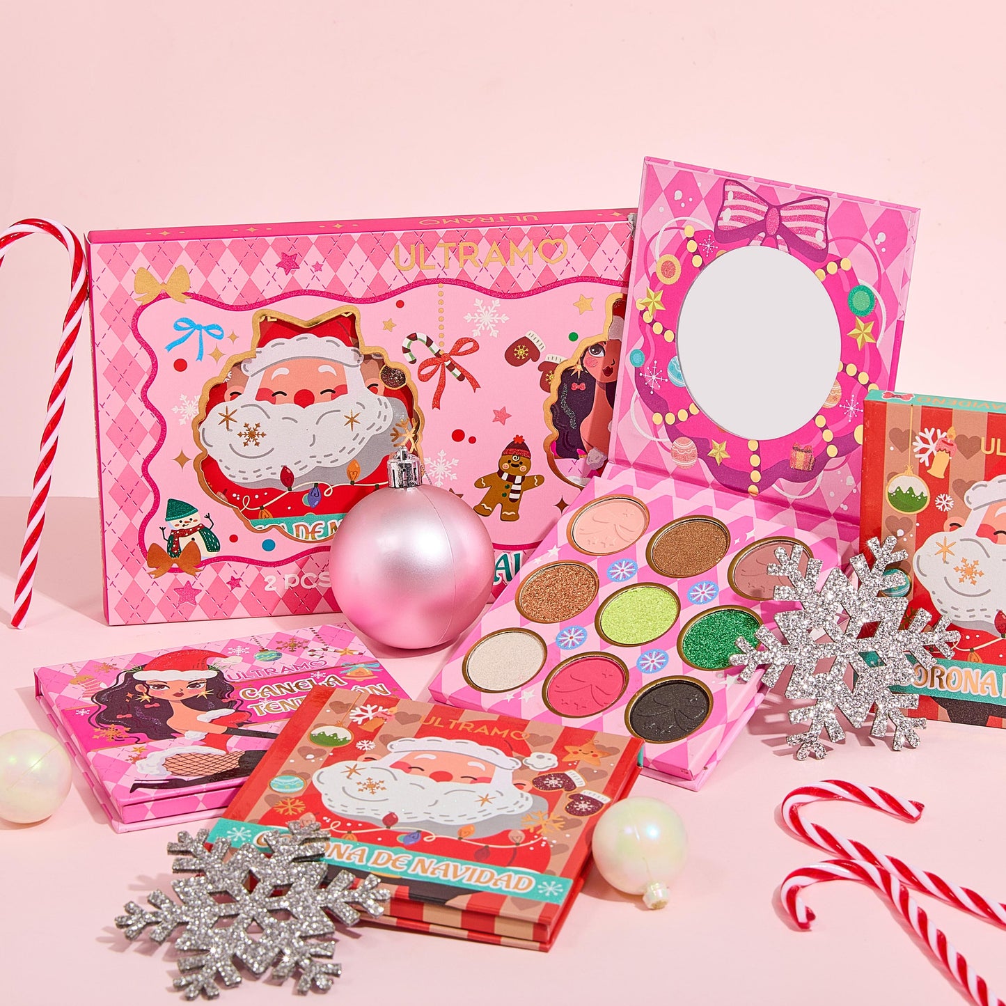 ULTRAMO 2PZ/Set Paleta Deseo Navideño WD075