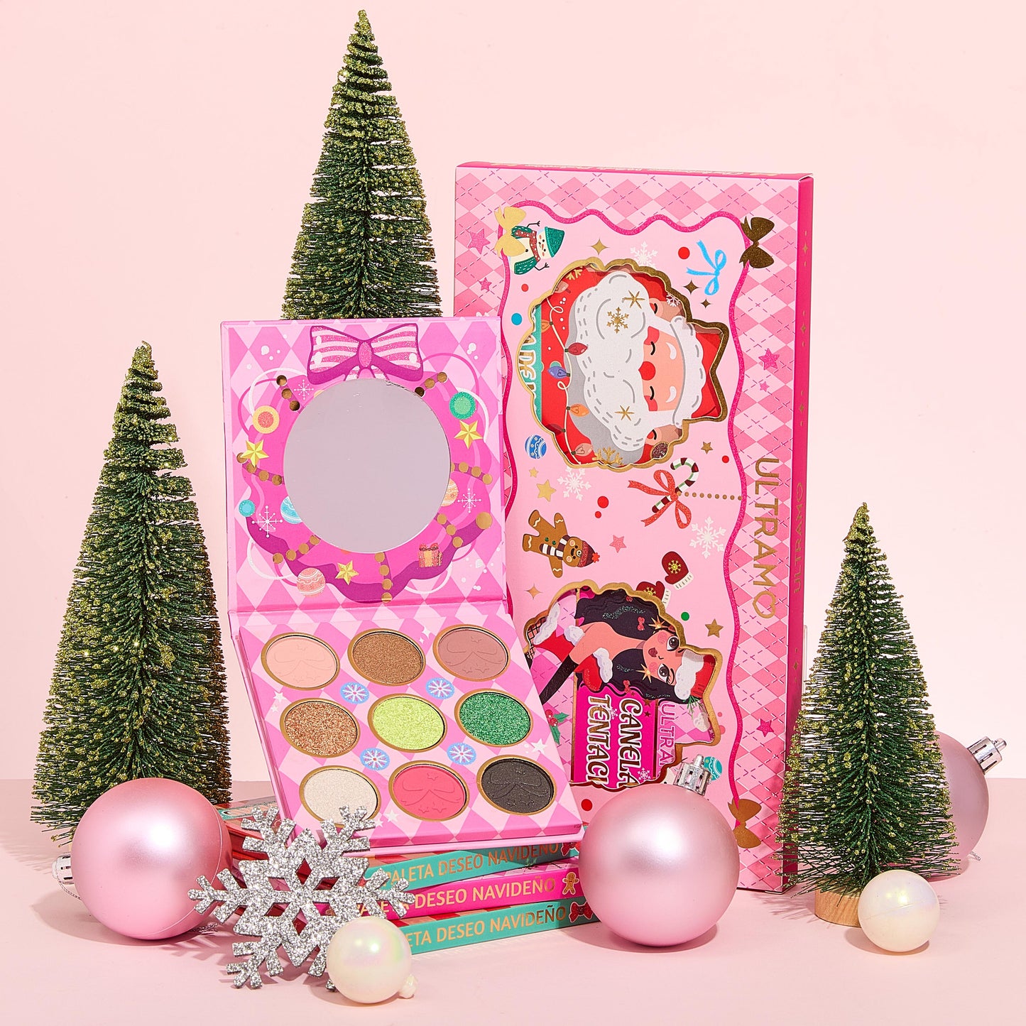 ULTRAMO 2PZ/Set Paleta Deseo Navideño WD075