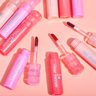 ULTRAMO Sugarloaf Head Matte Hydration Lip Clay Trio Lip Gloss Set 3 juegos de colores WE038
