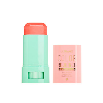ULTRAMO 6-color rotating flat tube blush + contour + concealer stick WE084