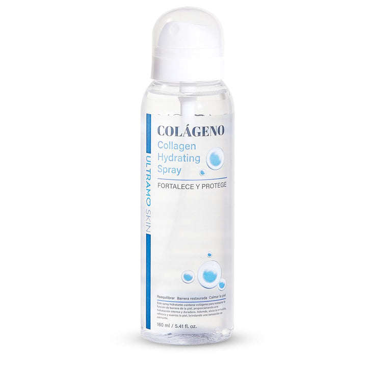 ULTRAMO Spray Hidratante 160ml, Colágeno, Retinol, Ácido Hialurónico, Niacinamida, Sérum Hidratante Profundo, Fresco y No Pegajoso, Múltiples Usos Hidratación Diaria y Prebase