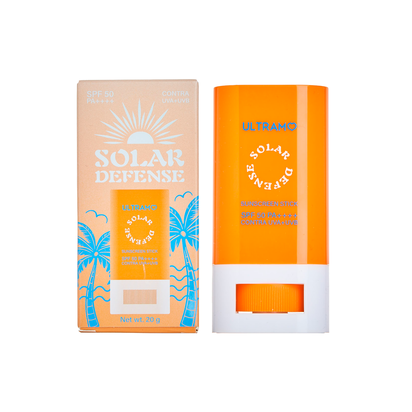Ultramo Protector Solar en Barra Contra UVA+UVB SPF 50 PA++++ WF079