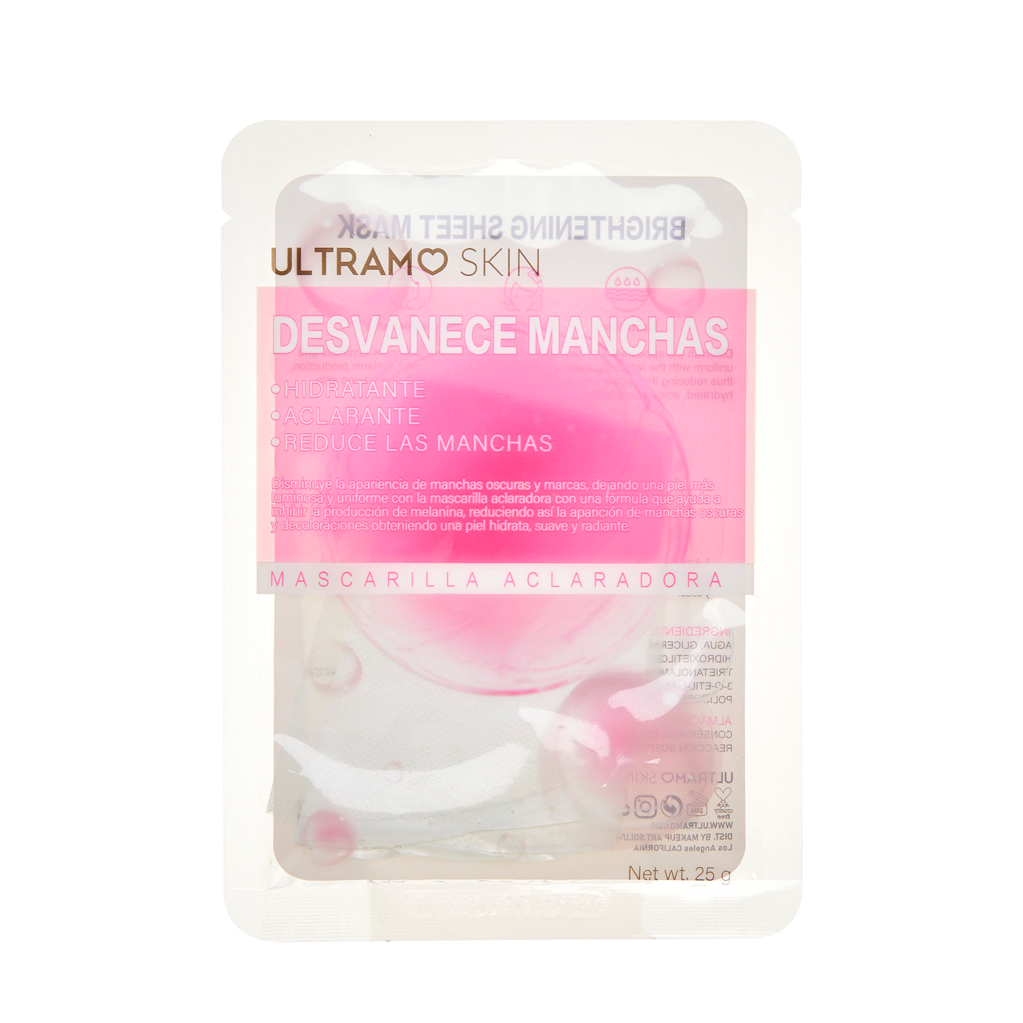 ULTRAMO Mascarilla Aclaradora WG022