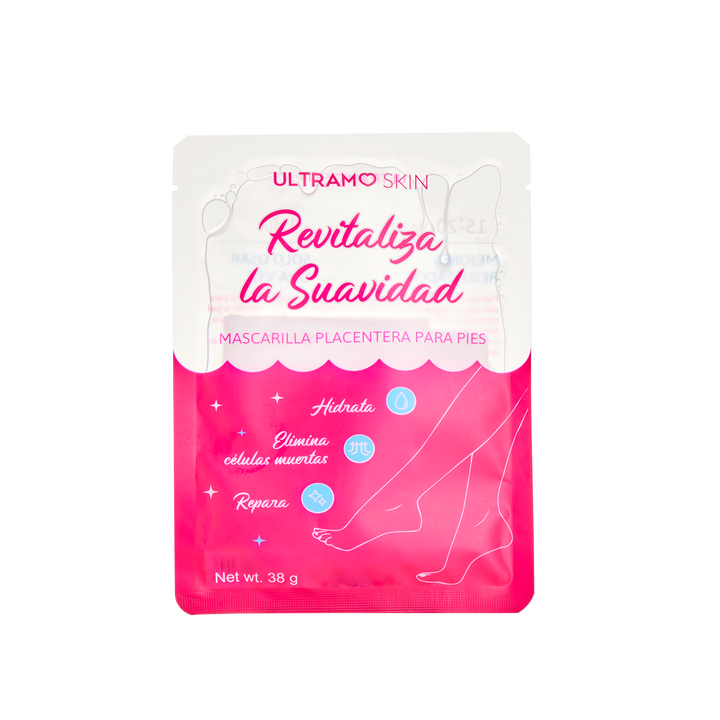 ULTRAMO SKIN Mascarilla exfoliante eficaz para pies WG025