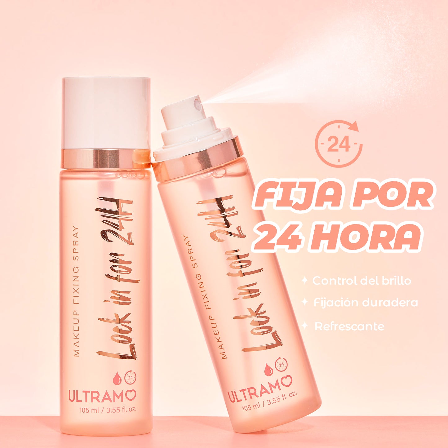 ULTRAMO Makeup Fixing Spray 105ml WG030