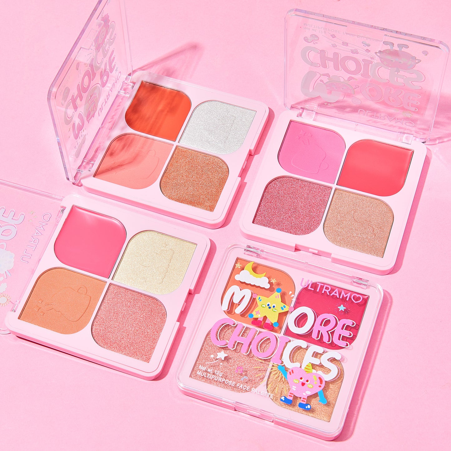 ULTRAMO Paleta de Rostro Multiusos WH068