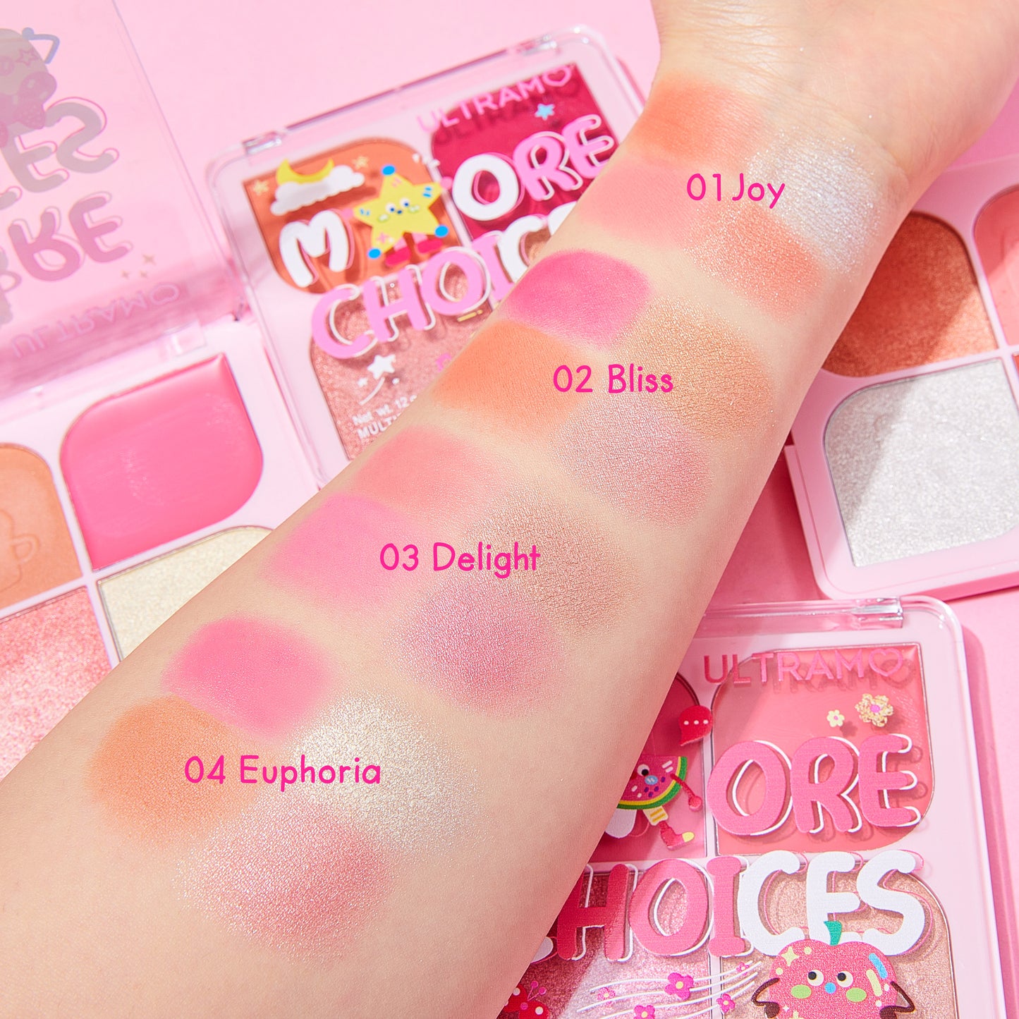 ULTRAMO Paleta de Rostro Multiusos WH068