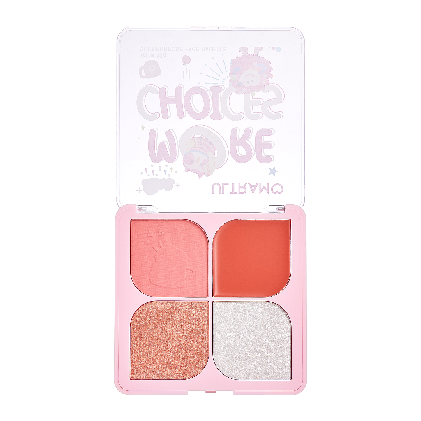 ULTRAMO Paleta de Rostro Multiusos WH068