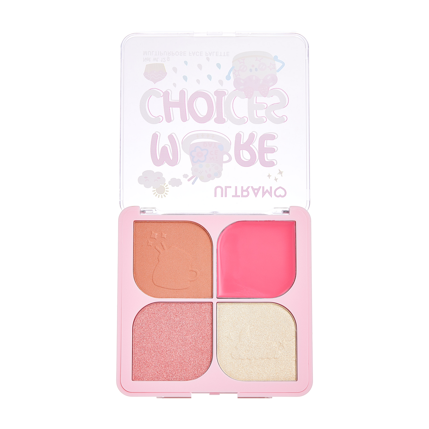 ULTRAMO Paleta de Rostro Multiusos WH068