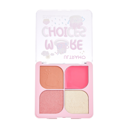 ULTRAMO Paleta de Rostro Multiusos WH068