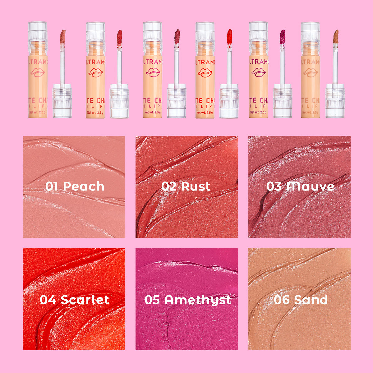 ULTRAMO Soft Velvet Lipstick WK067