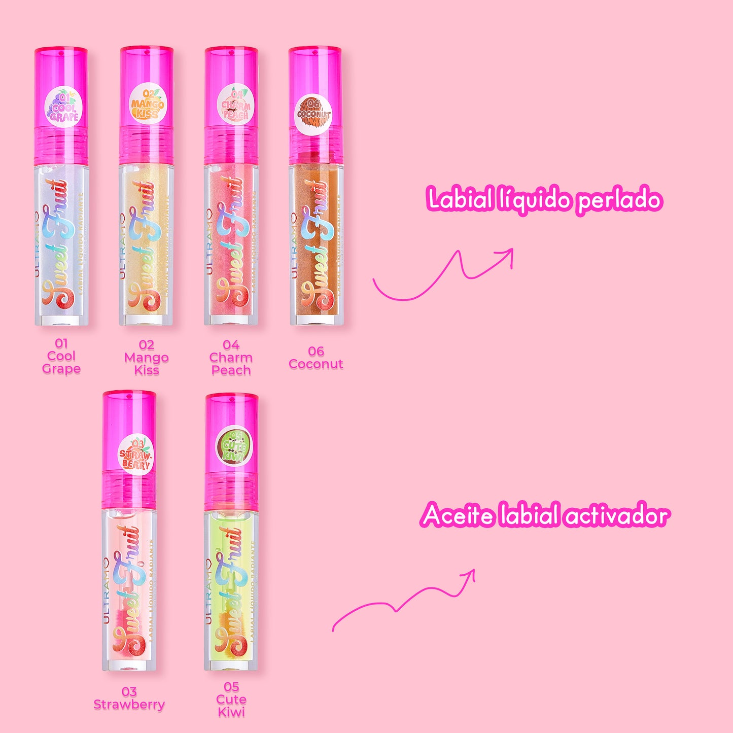 ULTRAMO Labial Líquido Radiante WP014