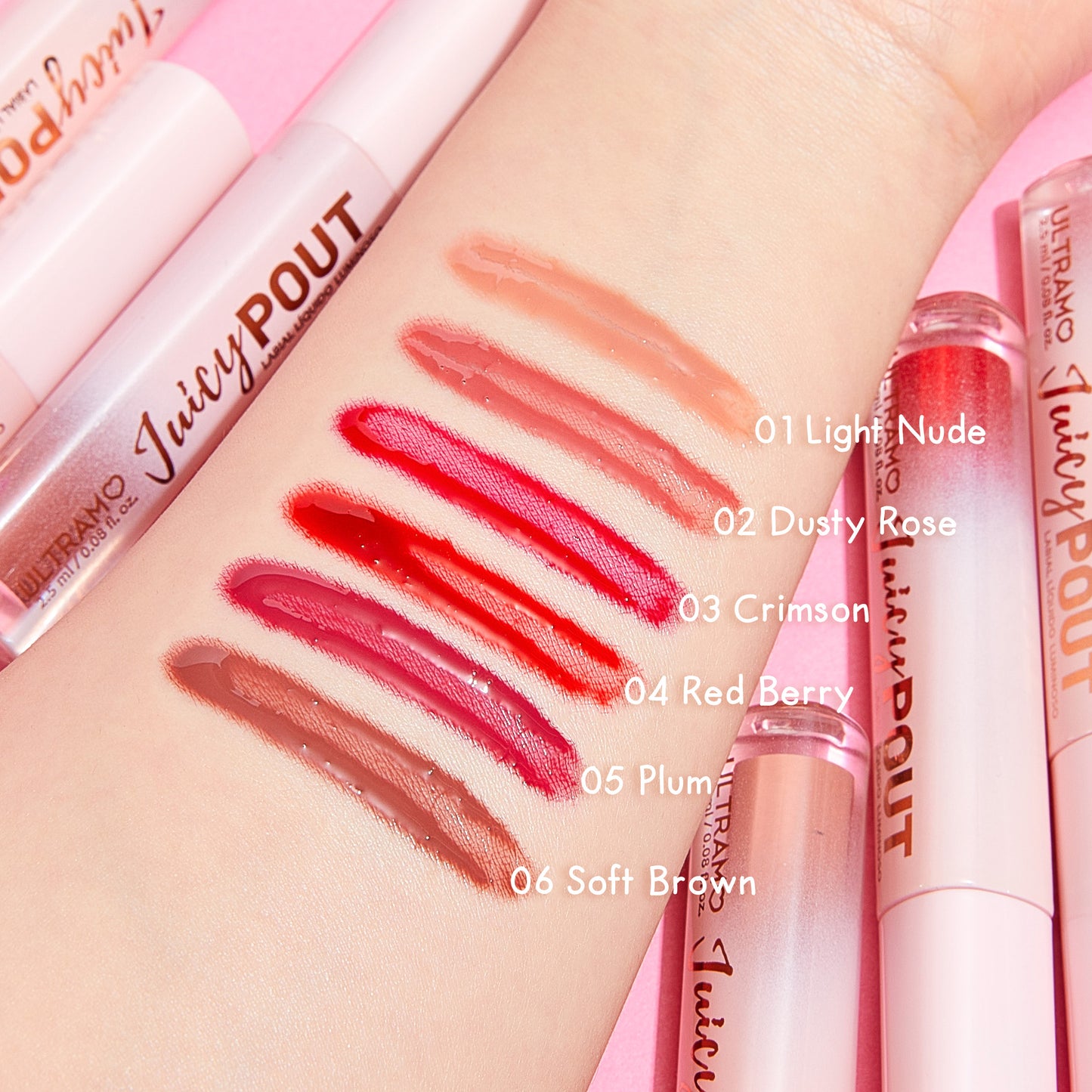 ULTRAMO Labial Líquido Luminoso WP043