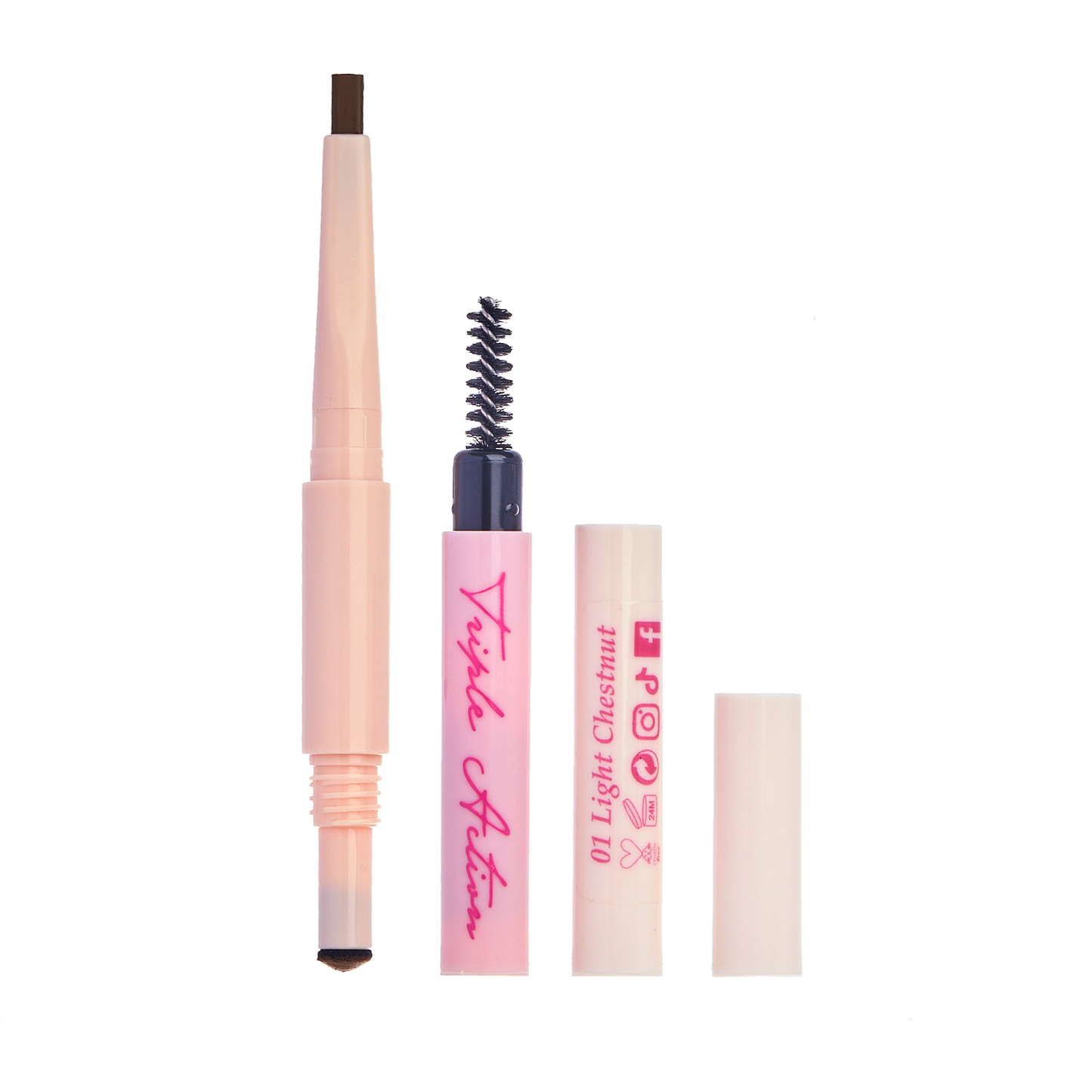 ULTRAMO Lápiz de Cejas 3 en 1 WP052