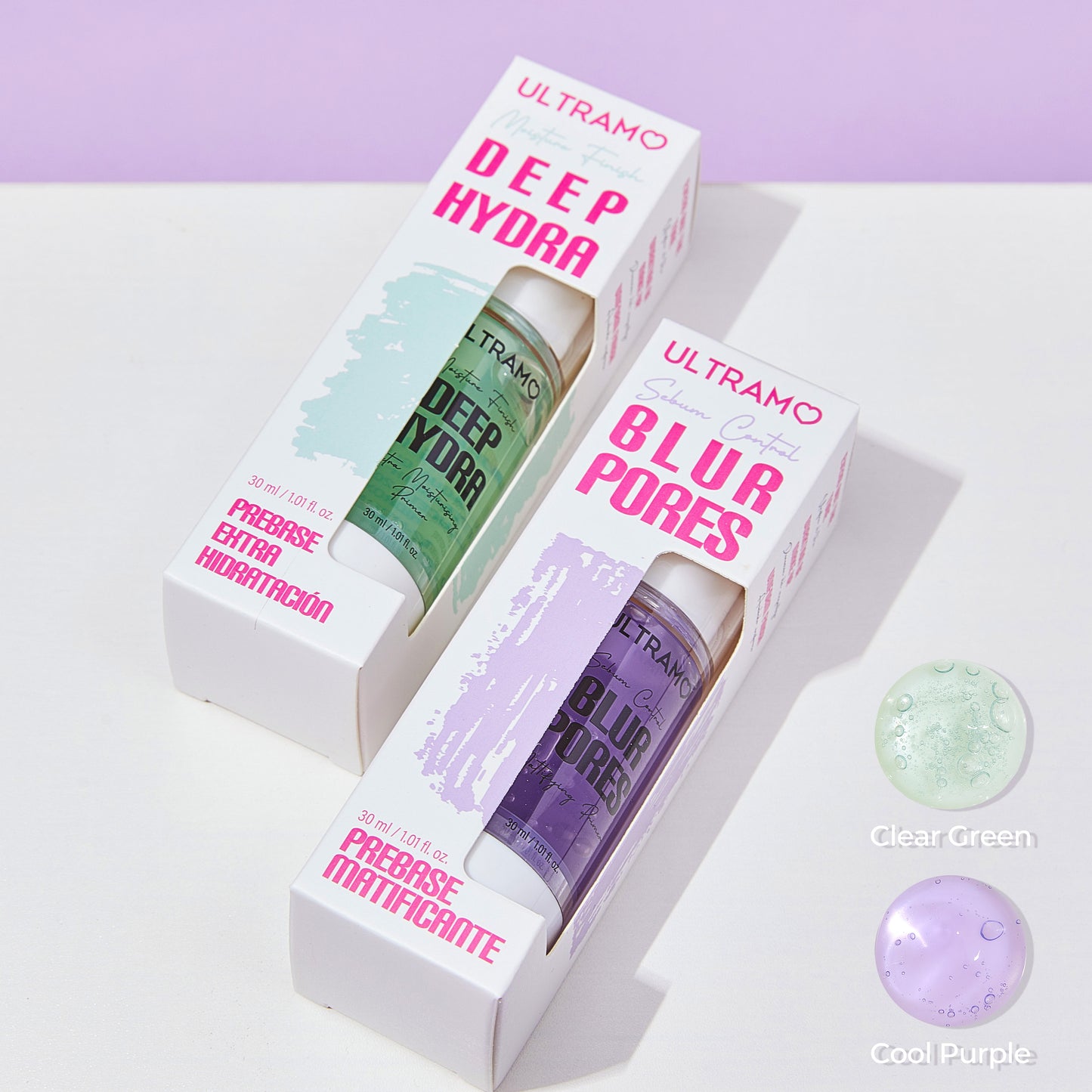 ULTRAMO Prebase Extra Hidratación  & Matificante 30ml WQ012