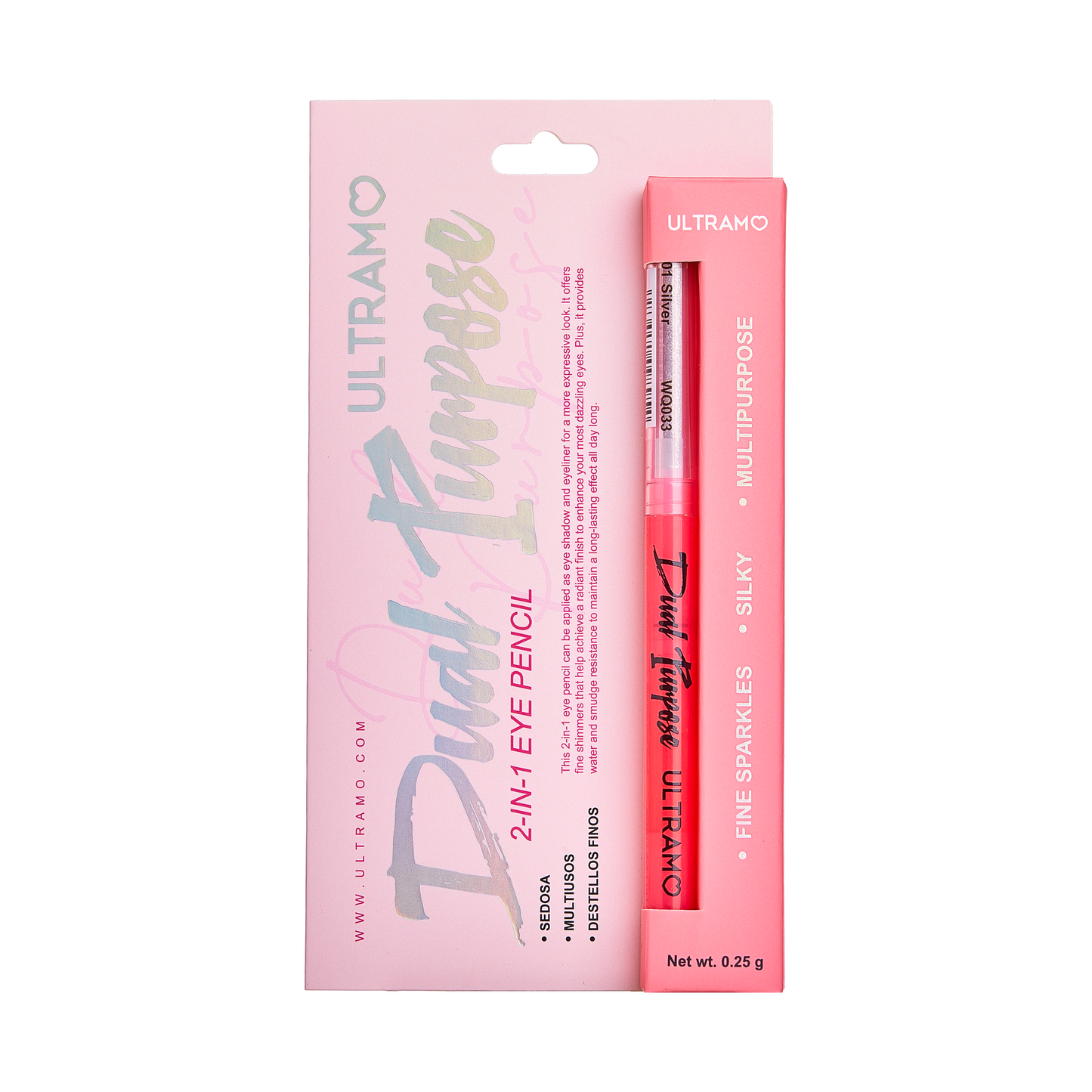 ULTRAMO Lápiz de Ojos 2 en 1 WQ033