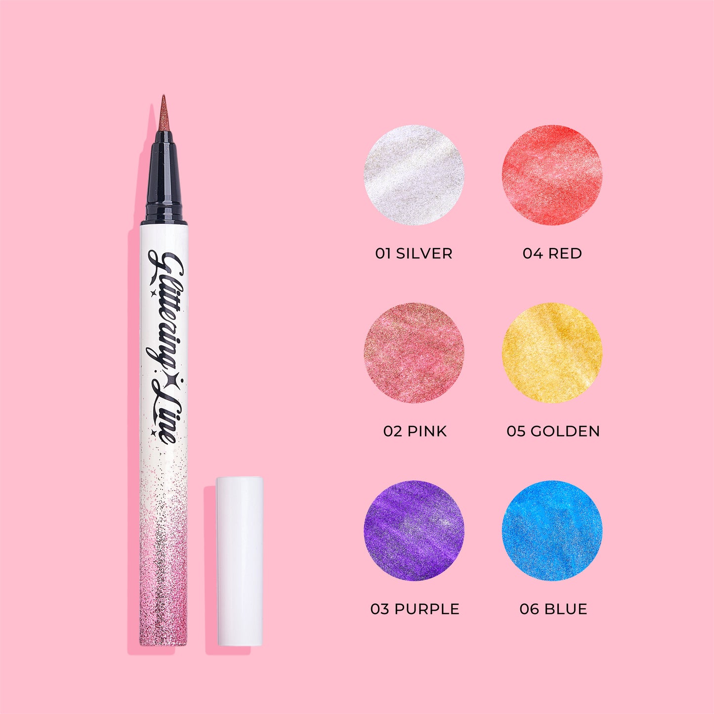 ULTRAMO Delineador de Ojos Brillante WQ034