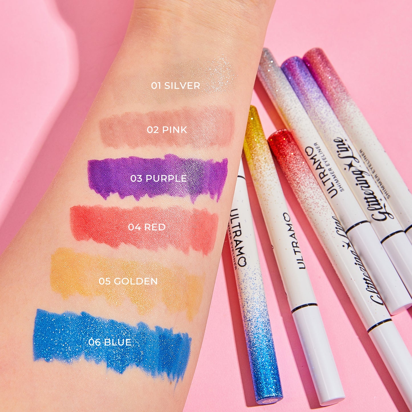 ULTRAMO Delineador de Ojos Brillante WQ034