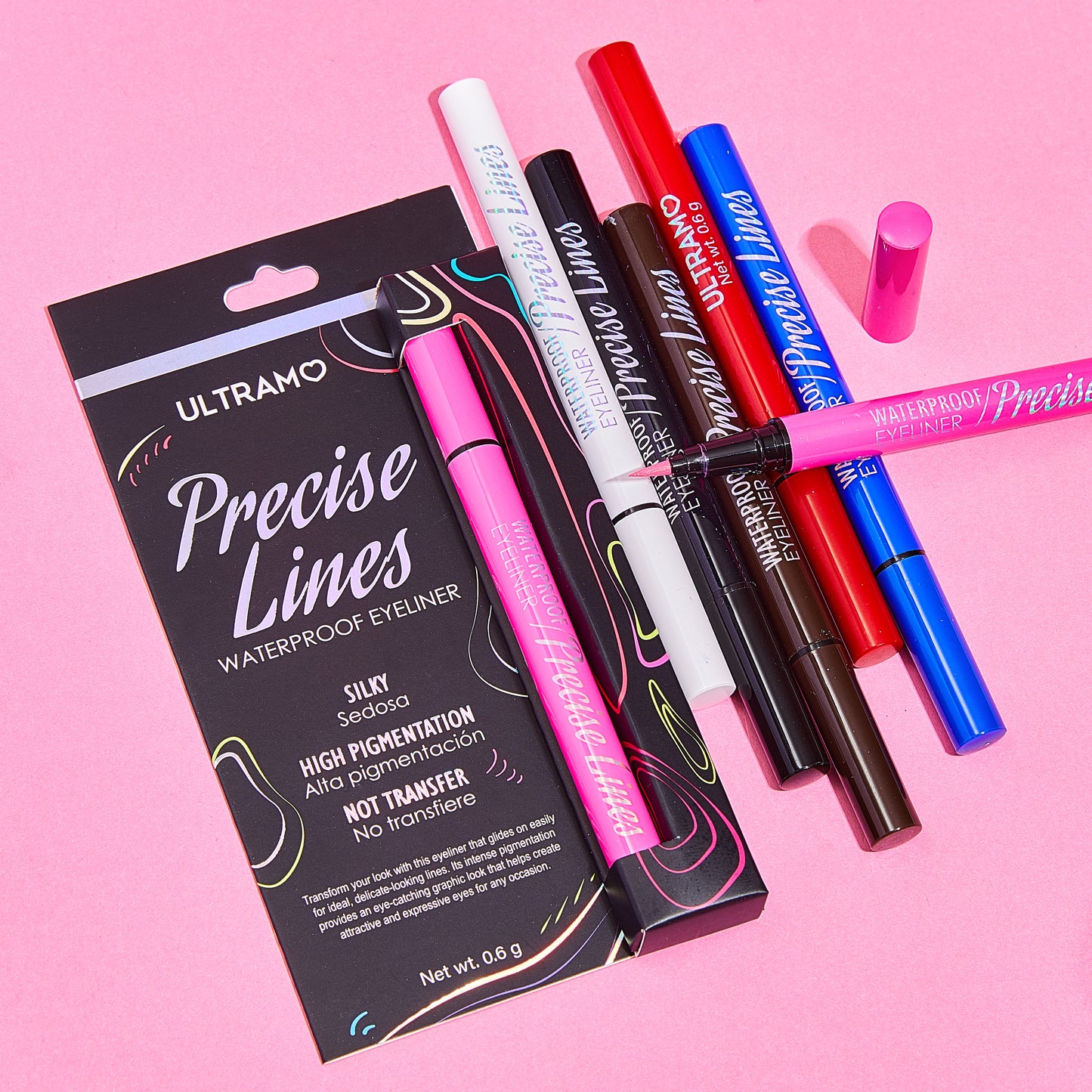 ULTRAMO Delineador de Ojos Impermeable WQ037