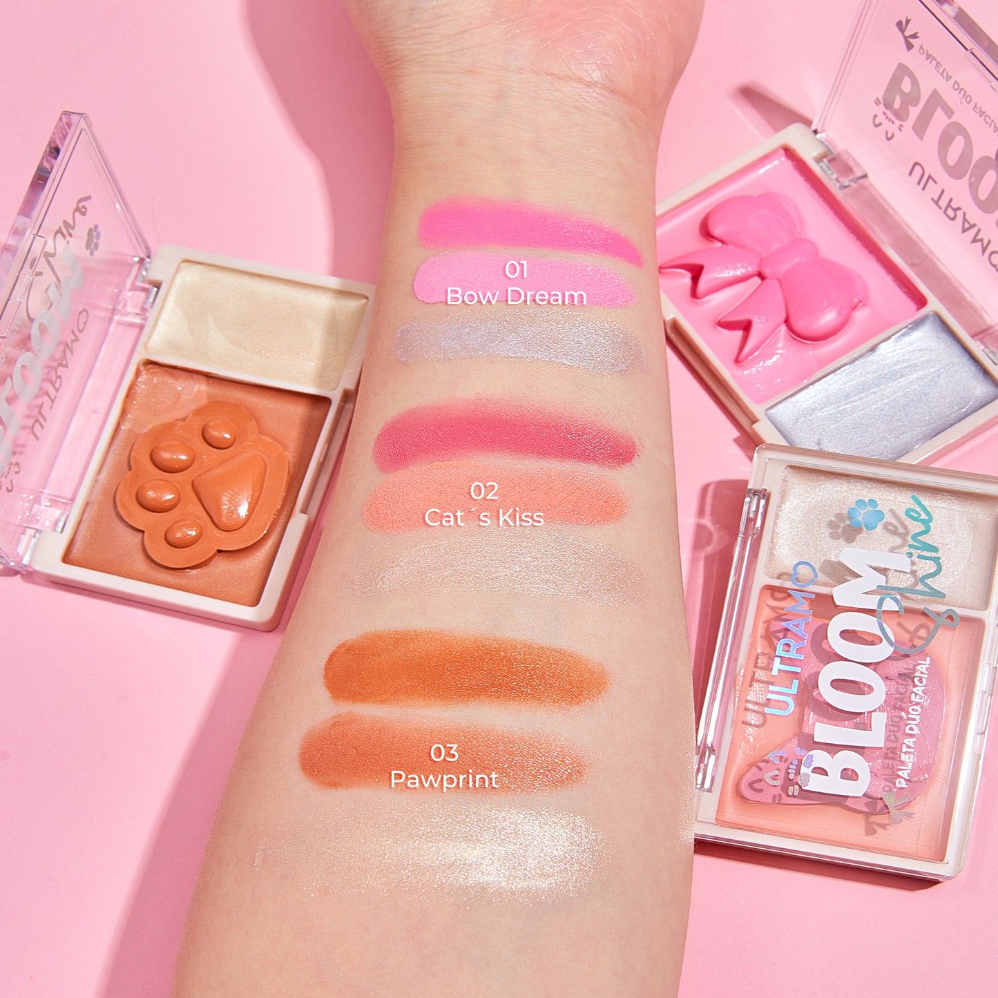 ULTRAMO Paleta Dúo Facial WS069