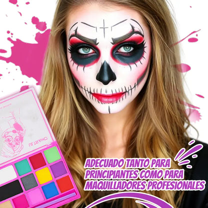 ULTRAMO Pintura Facial a Base de Agua MS296 – 13 Colores, 30 g