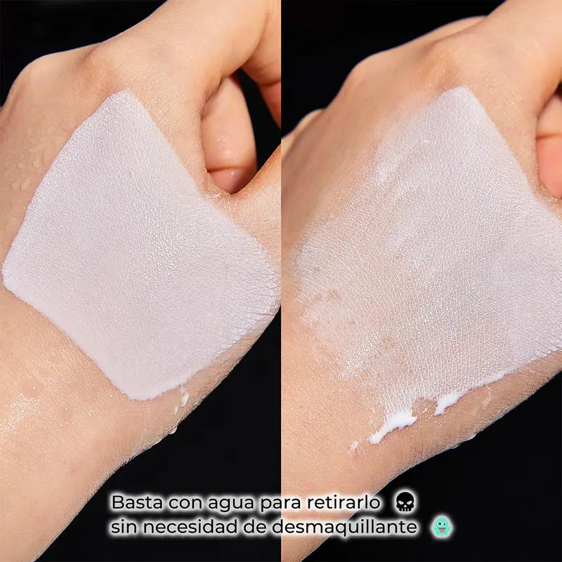 ULTRAMO Kit Pintura Facial Blanco y Negro Body Paint FM702