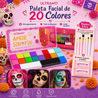 Tintas faciais expressivas ULTRAMO WQ040