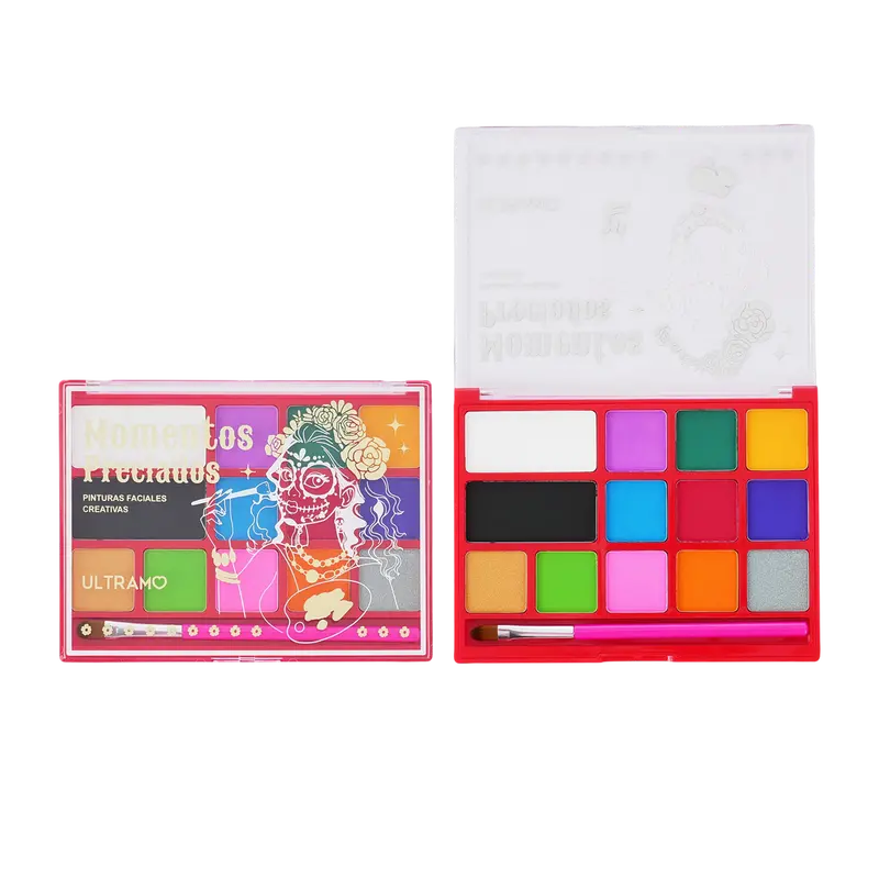 ULTRAMO Pintura Facial a Base de Agua MS296 – 13 Colores, 30 g