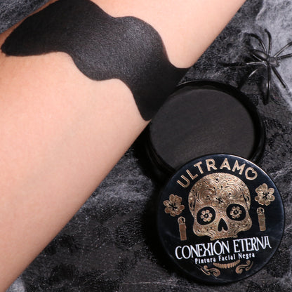 ULTRAMO Kit Pintura Facial Blanco y Negro Body Paint FM702
